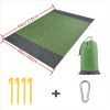 1pc Outdoor Camping Picnic Mat; Oxford Cloth Portable Mat; Folding Waterproof Moisture-proof Mat For Beach