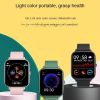 P6 smart watch Bluetooth call sound Heart rate Blood pressure Blood oxygen monitoring Custom wallpaper Multiple sports modes