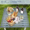 Folding Outdoor Camping Table with Carrying Bag for Picnics and Party