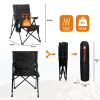 ANTARCTICA GEAR Heated Camping Chair with 12V 16000mAh Battery Pack, Heated Portable Chair, Perfect for Camping, Outdoor Sports, Picnics